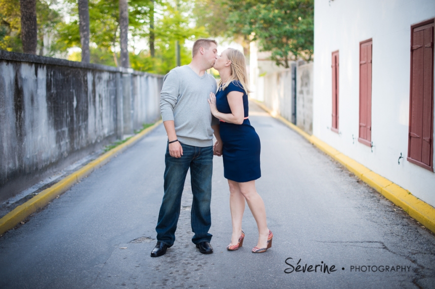 Engagement photos in St Augustine