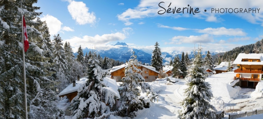 Holidays in Switzerland - View from Villars-sur-Ollon